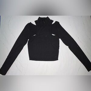 Black garage long sleeve turtle neck